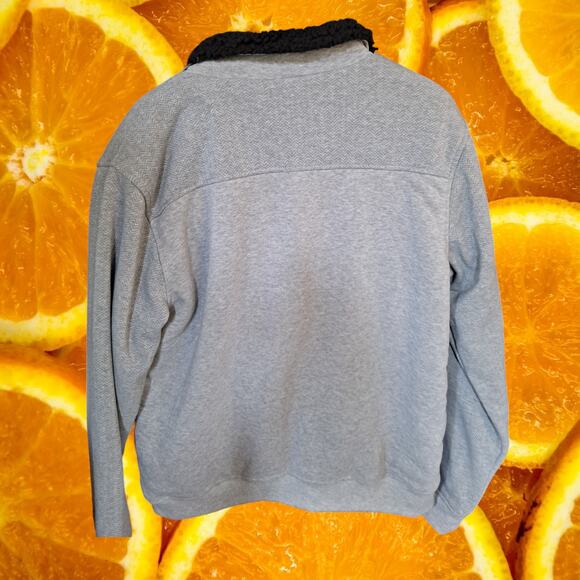 NWT SouthPole Heather Gray Full Zip Fleece Lined Sweatshirt Size XL - Picture 9 of 10